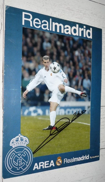 Poster Géant ZZ Zinedine Zidane Et Michael Owen - Real Madrid - Vintage Foot Zizou