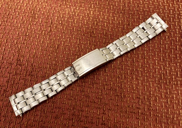 OMEGA GENUINE 19MM SPEEDMASTER 1565-976 STEEL BRACELET fits FOIS CK2998 etc  £559.99 - PicClick UK