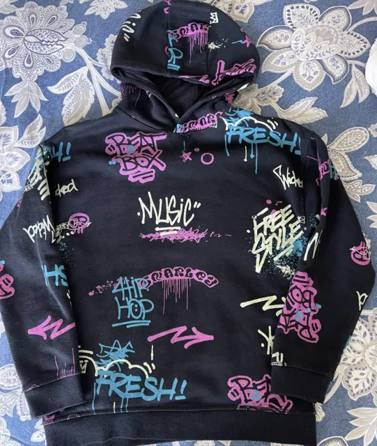 Primark hoodie sweater Jumper music / hip hop age 10-11 years