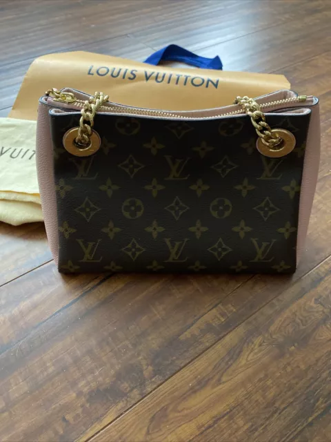 Auth Louis Vuitton Surene BB Chain Shoulder Bag Monogram Rose Ballerine  M43777 - Harrington & Co.