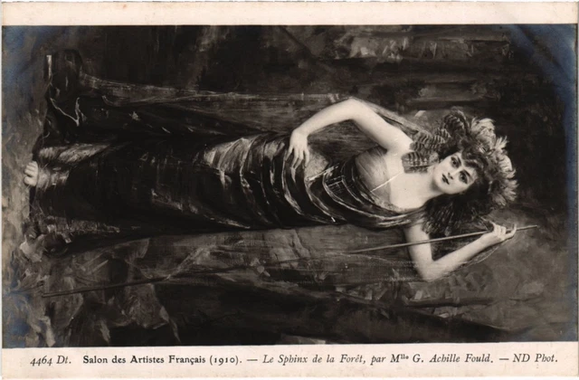 CPA AK Le Sphinx de la Foret - A. Fould SALON DE PARIS (1355899)