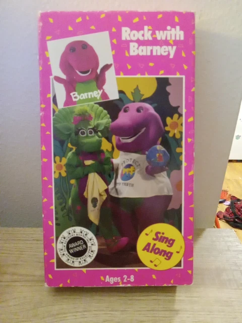 BARNEY - ROCK With Barney (VHS, 1992) £0.79 - PicClick UK