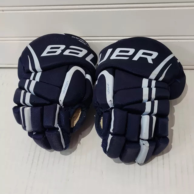 Bauer Vapor LIL Rookie Gloves 9" 23cm Junior Youth Kids 1043152 Black/Red Hockey