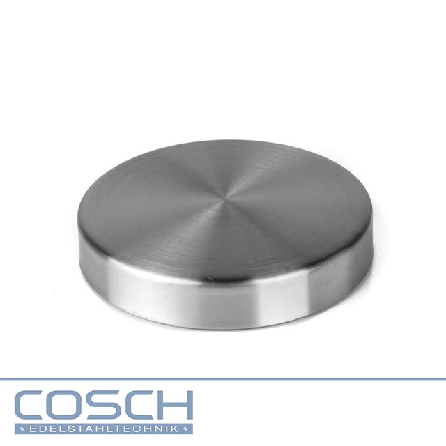 Acier Inox Couverture de Rosette V2A Taillé Sans Mittelbohrung Ø90 , Ø105 MM