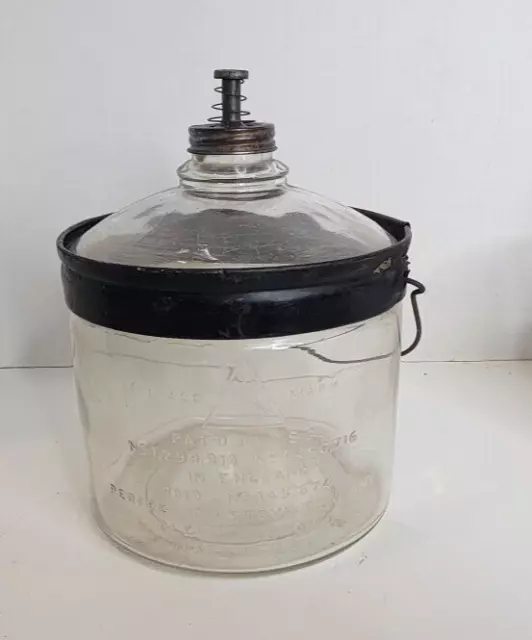 Antique Perfection Stove Company Glass Kerosene Dispenser