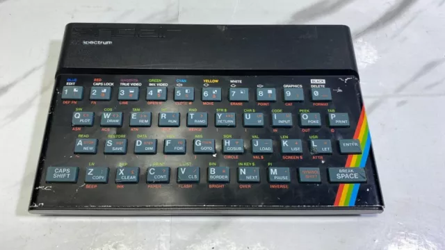 Sinclair ZX Spectrum 48k RAM Vintage ordinateur numéro deux