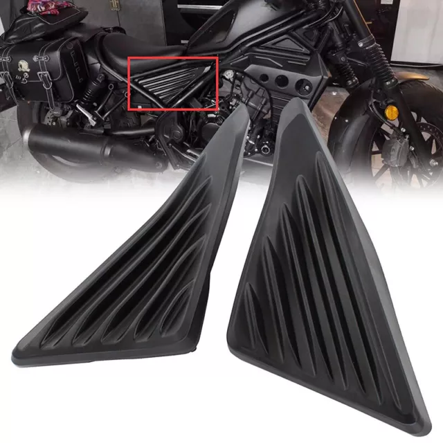 Fairings Honda Rebel CMX 300 500 17-2022タンクオイル燃料ガスフルカバーフェアリングシルバー Fit Honda Rebel CMX 300 500 17-2022 Tank Oil Fuel Gas Full Cover Fairing Silver