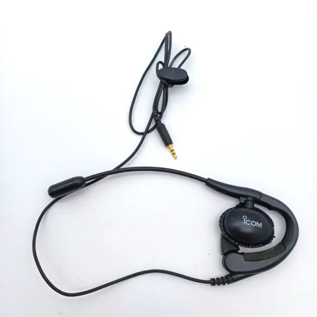 Icom HS-94 ear-Piece Type Headset with Mic Use with OPC-1392 for M71 M73 GM1600