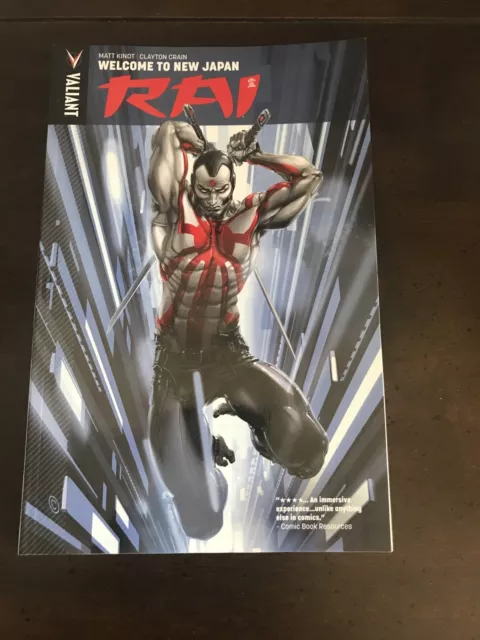 Rai Volume 1: Welcome To New Japan  Paperback By Kindt, Matt VERY GOOD