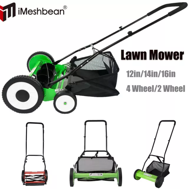 MANUAL VINTAGE ROTARY Push Lawn Mower Meteor PQ Model Pennsylvania $38.00 -  PicClick