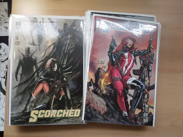 The Scorched #1-15 (Image Comics) Todd Mcfarlane- Spawn Huge Nm Lot 29 Books