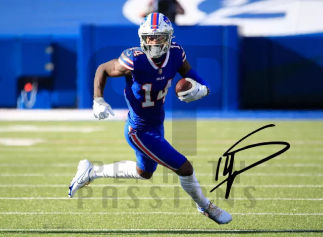 STEFON DIGGS Signed BUFFALO BILLS NFL Printed Photo Autograph 6x4 GIFT