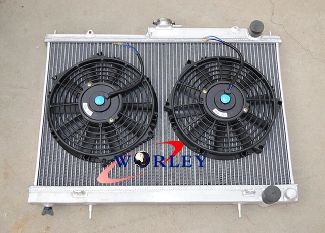 ALUMINUM RADIATOR + 2*12