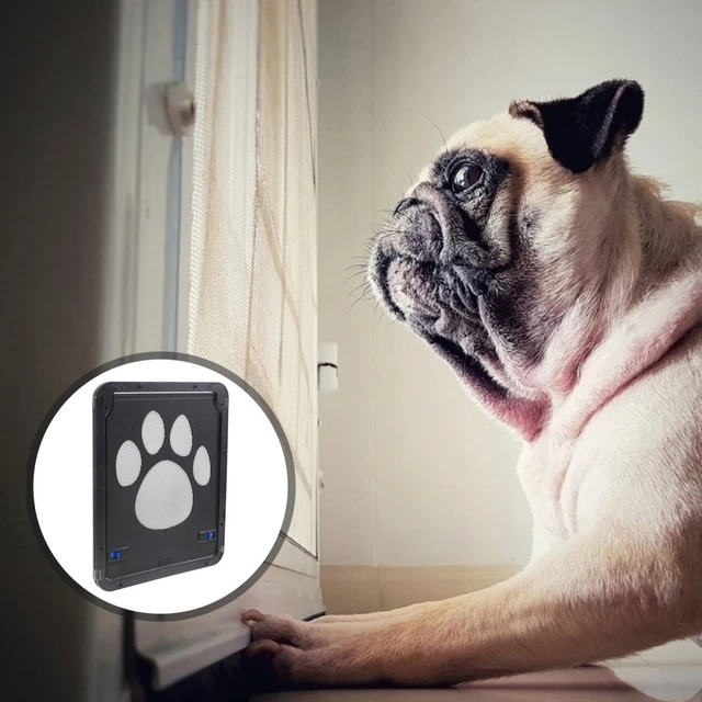 1 Juego de 1 Juego de Puerta de Pantalla de Mascota Pantalla Magnética Puerta con Bloqueo Automático para Mascotas