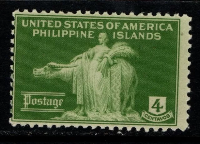 Philippines 1935 4c Woman and Caraboa SG460 MNG