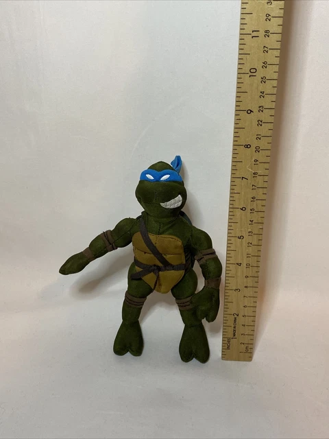 Teenage Mutant Ninja Turtles Plush 7” Leonardo 2003 Mirage Stuffed Animal