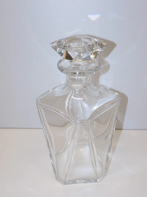 *BELLE CARAFE à WHISKY CRISTAL de BACCARAT HARCOURT XIXe avec son BOUCHON  D