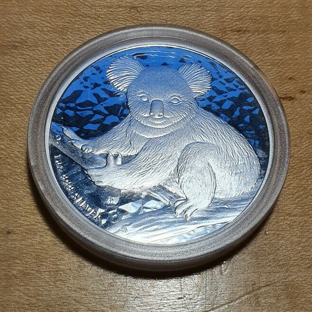 1 once argent 999/1000 koala 2009, 1 dollar, Australie