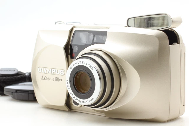 MINT ] Olympus stylus μ mju II 170 VF Point & Shoot Film Camera