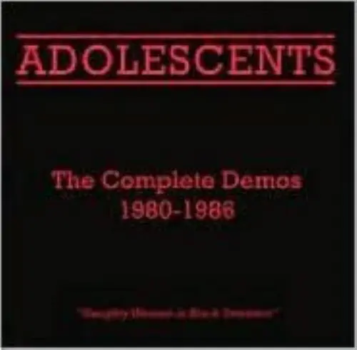 ADOLESCENTS: COMPLETE DEMOS 1980-1986 (LP vinyl *BRAND NEW*.)