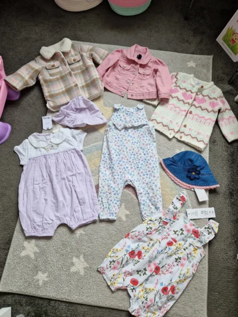 baby girls 9-12 months clothes bundle, Gap, Next, Mothercare, M&S