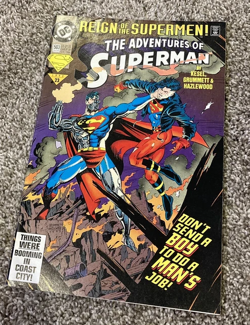 DC Comics The Adventures of Superman Reign of the Supermen #503 (1993)