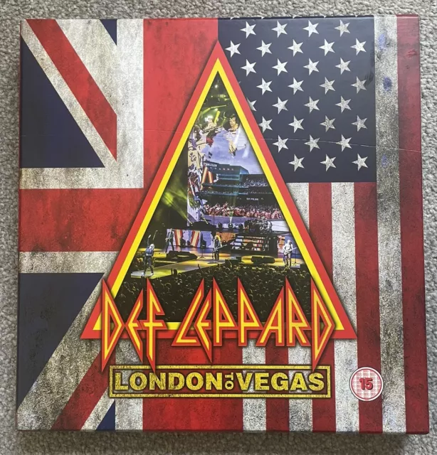 Def Leppard – London To Vegas 4CD+Blu Ray Box Set