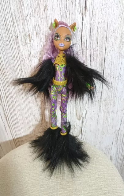 Monster High Ghouls Rule Clawdeen Wolf Figur Puppe Mattel 2008 Guter Zustand