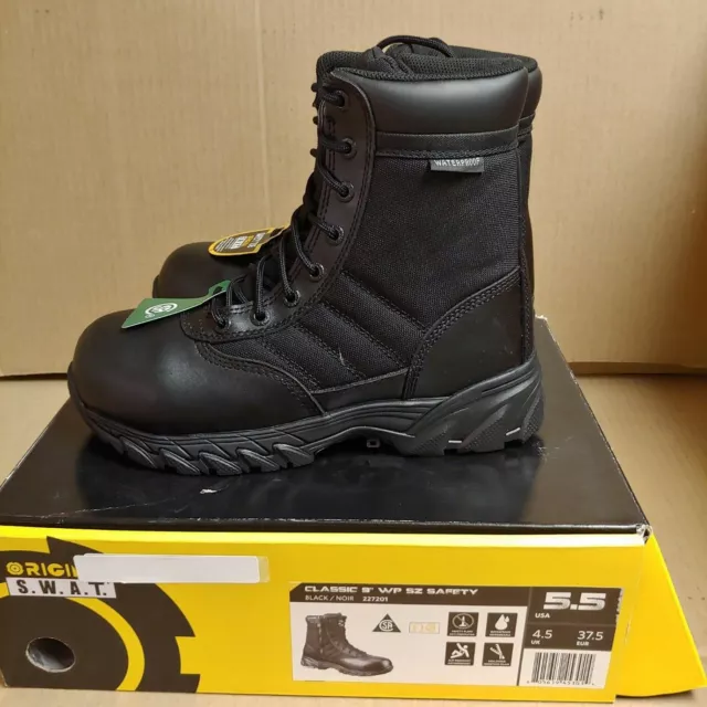 SWAT "Classic 9" WP SZ Safety" Men's size 5.5 227201