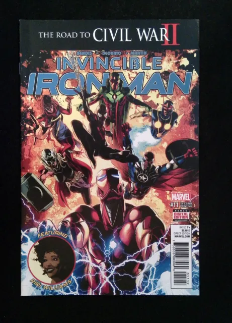 Invincible Iron Man #11 (2ND SERIES) MARVEL Comics 2016 VF/NM