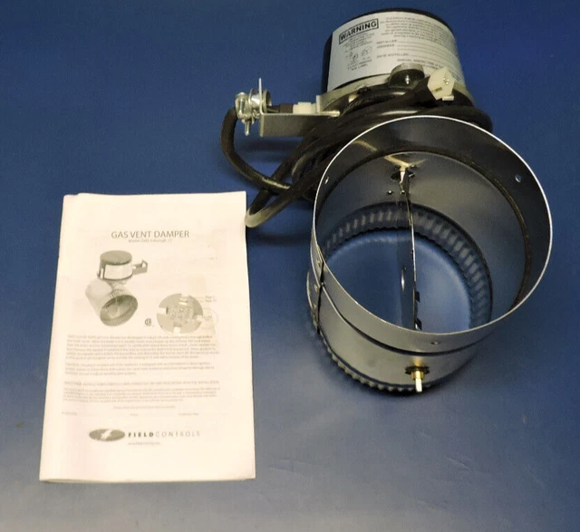 FIELD CONTROL AUTOMATIC Vent Damper 5" GVD5 24 VAC 60HZ 80ma 99.99