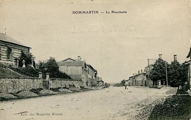 CPA 54 - Dommartin - La Planchette - ed. Gathered Stores