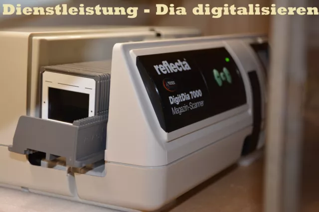 Dias digitalisieren, 250 Dia scannen mit ICE Staubentfernung + Kratzerentfernung