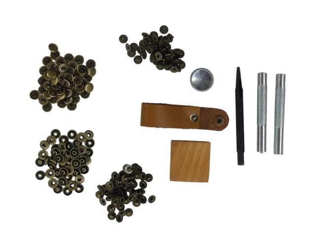 Kit de ajuste a presión VT-2 de 10 MM CompLete Snap 50 juegos con...