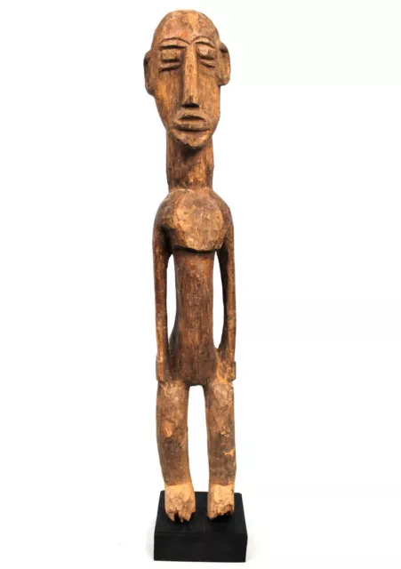 Art African Arts First Antique Fetish Lobi On Base - Wood Dense - 68,5 CMS