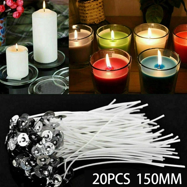Capa universal de velas núcleo de algodón hogar alto rendimiento pre pestañada