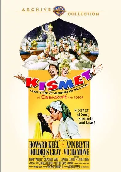 Kismet (DVD) Howard Keel Sebastian Cabot Ann Blyth (Importación USA)