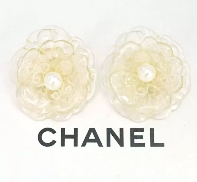 Chanel camellia pearl black - Gem