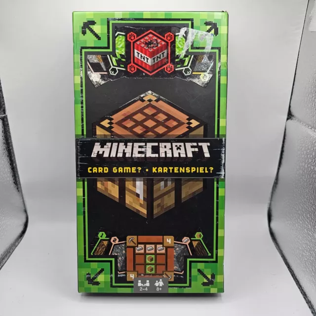 Minecraft 2015 Card Game Mojang Mattel in Box Family Card Game Set