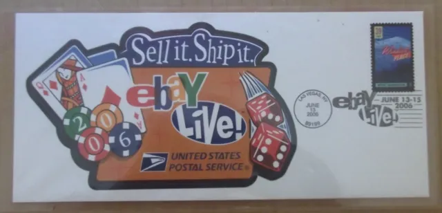 New envelope with 39 cent postage from ebay Live! June 13, 2006 Las Vegas
