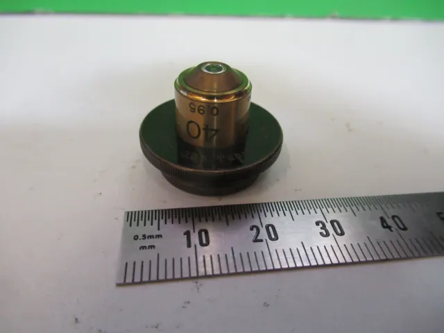 Antique Carl Zeiss 40 Lens Objective Microscope Part As Pictured #H3-A-66