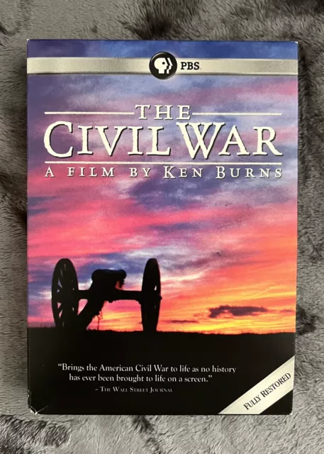 The Civil War 25th Anniversary Edition 6 DVD Boxed Set With Collectors Booklet