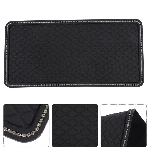 Estera antideslizante de PVC estera para el salpicadero del coche Black
