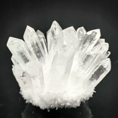 New Find white Phantom Quartz Crystal Cluster Mineral Specimen Healing 300g+/1pc 7