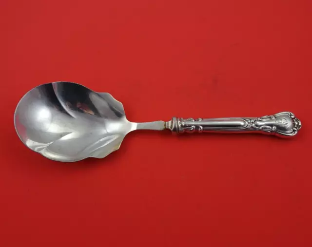 Chantilly by Birks Sterling Silver Berry Spoon HH with Silverplate Bowl 9"