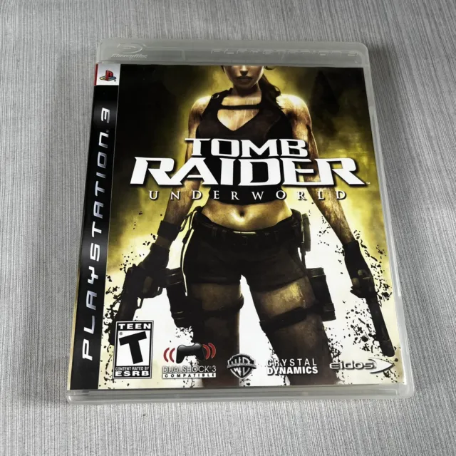 Tomb Raider Underworld PS3 CIB Sony PlayStation 3 Tested Complete Lara Croft NM