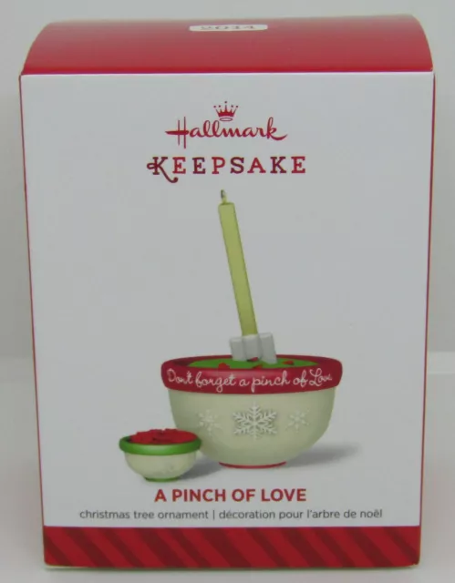 Hallmark Keepsake 2014 A Pinch Of Love Christmas Ornament