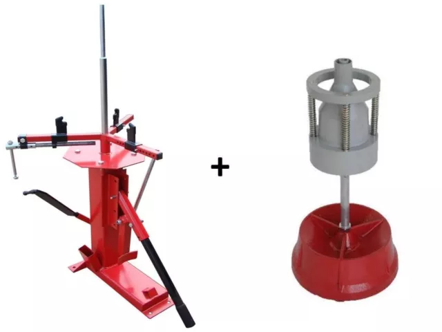 Demonte Pneu manuel jusqu'à 21'' + Equilibreuse de Roue manuelle portable