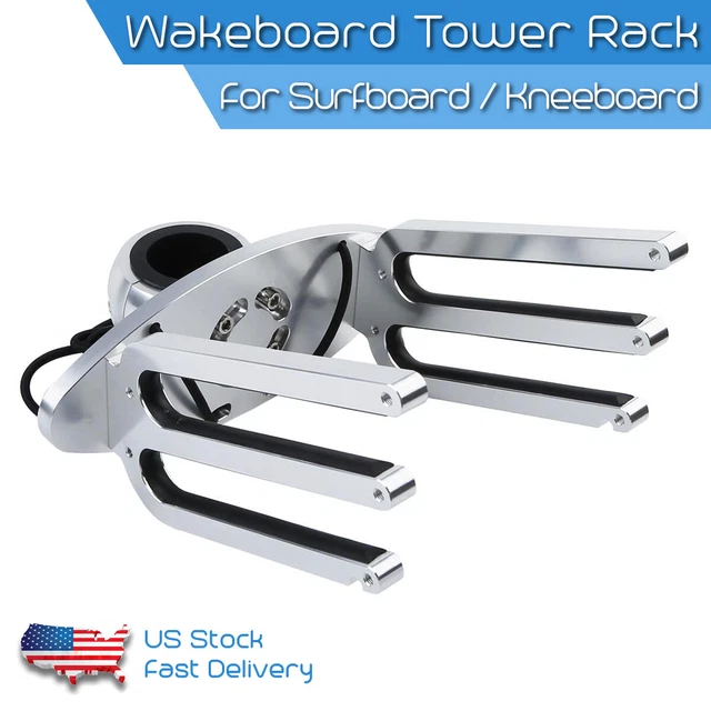 6 TYPES BOAT Wakeboard Tower Rack Kneeboard Tower Holder for 2" 2.5