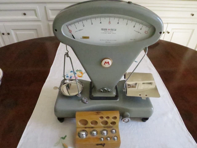 VINTAGE BILANCIA da ORAFO - 2 Piatti - 1952 - Italiana Macchi